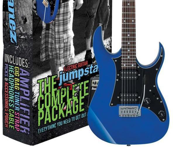 Ibanez Jumpstart GRG20 Blue Electric Guitar Complete Bundle