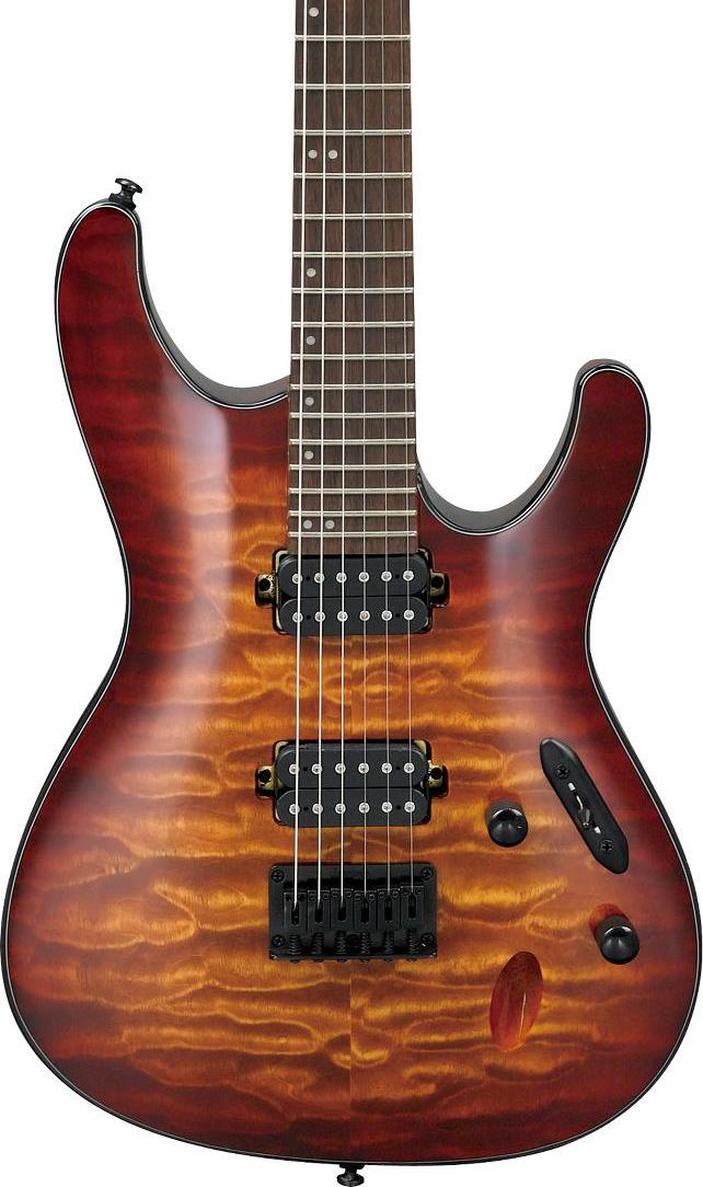 Ibanez S621QMDEB Electric Guitar Dragon Eye Burst